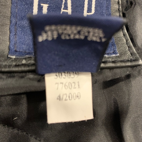 Men’s Gap vintage leather jacket (90’s) - Picture 4 of 4